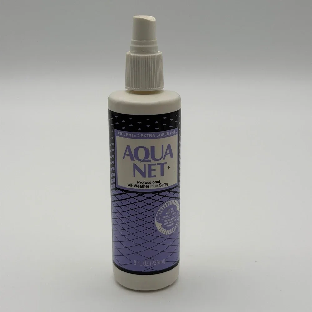 Aqua Net Unscented Extra Super Hold Professional All-Weather Hair Spray 8oz Pump